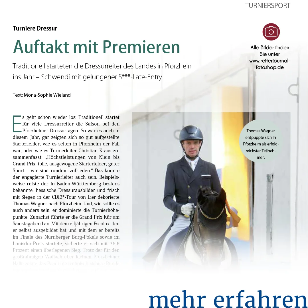 Turniersport 4 2026 Reiterjournal